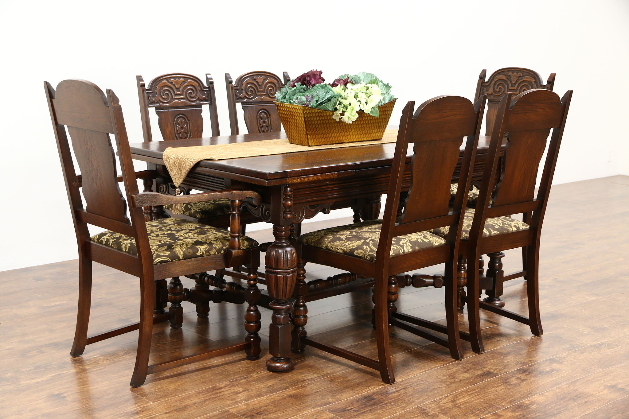 antique english dining room sets