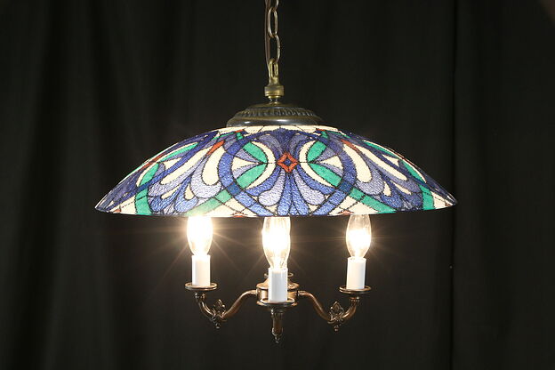 Stained Glass Vintage Ceiling light Fixture