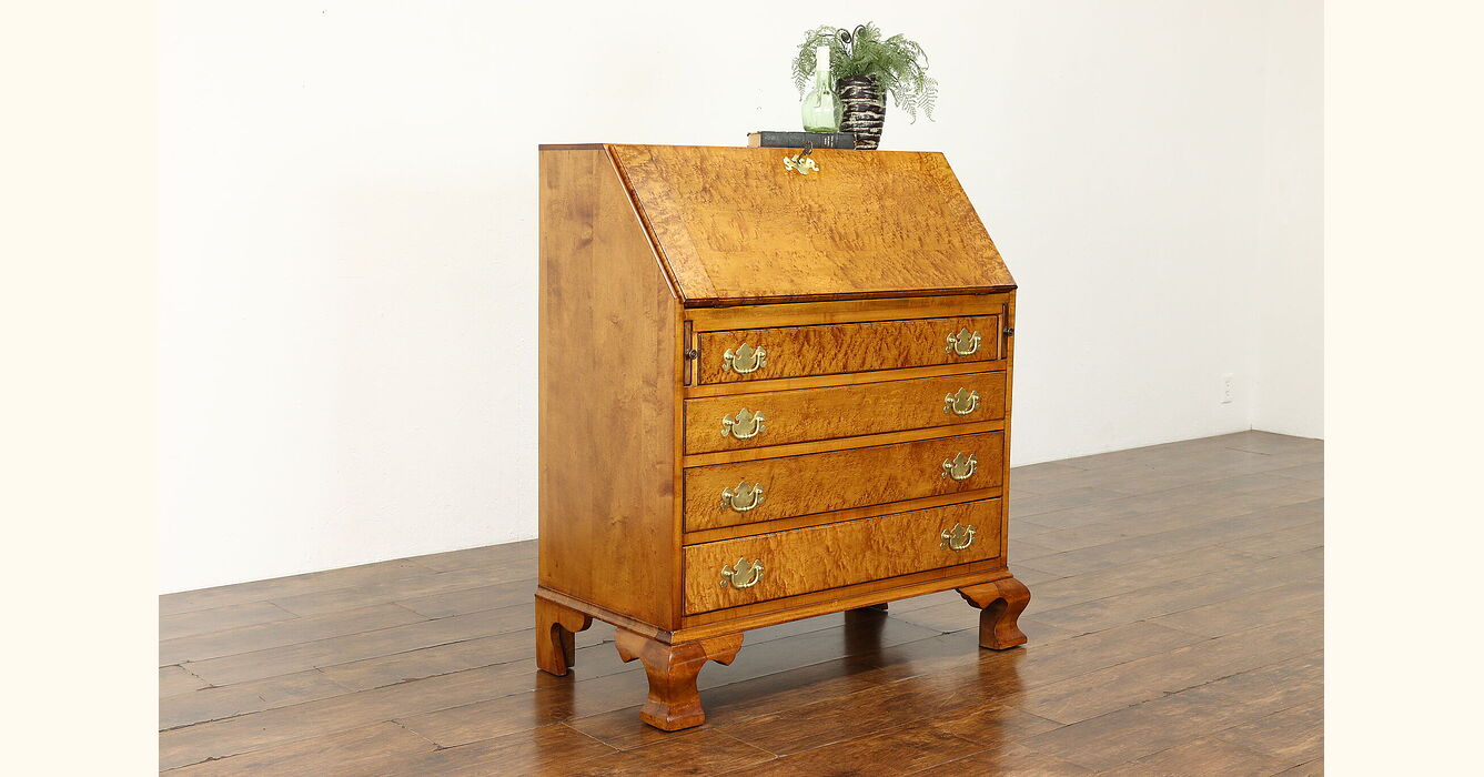 maple secretary desk