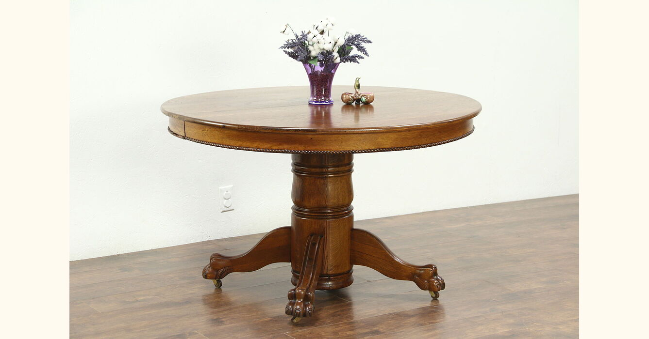 lion foot dining table