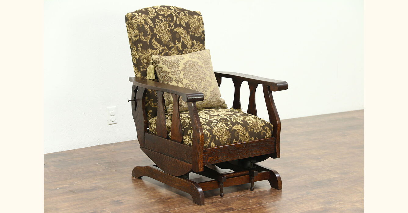 upholstered platform rocking chair