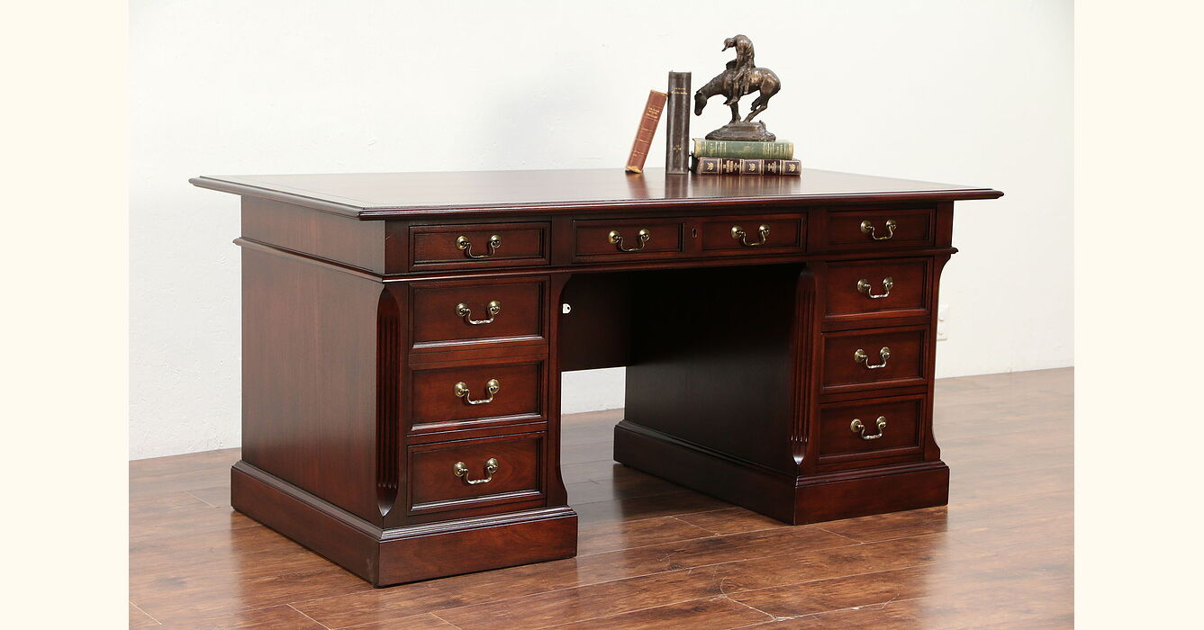 hekman mahogany desk