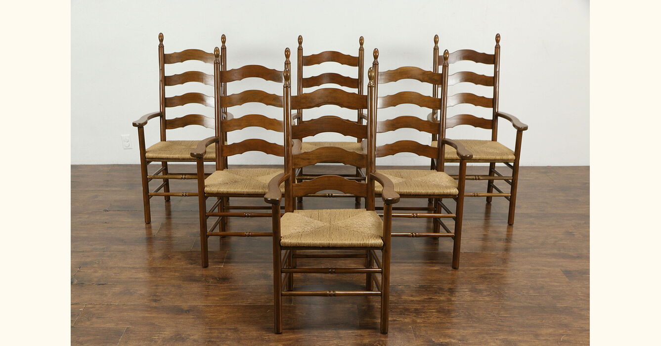 cherry ladder back chairs