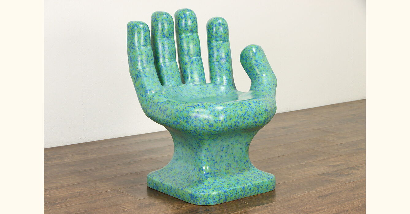 fiberglass hand chair